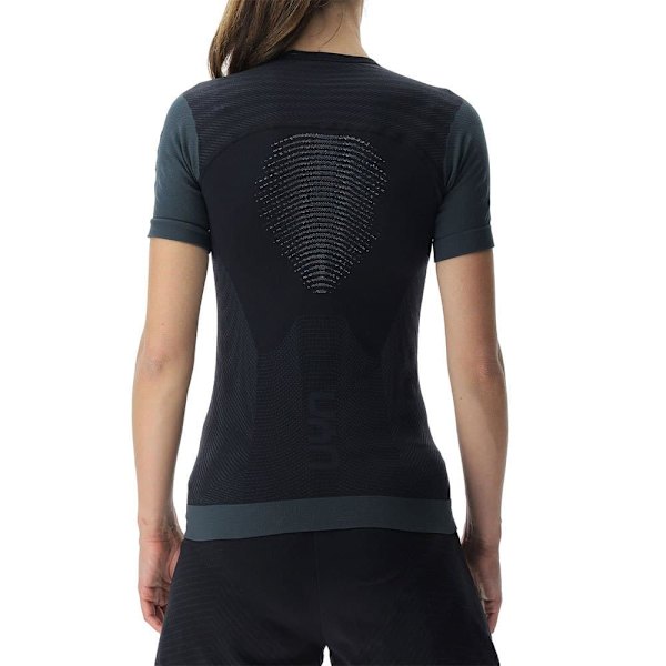 Uyn Kortærmet T-shirt Running Pb42 Sort L Kvinde