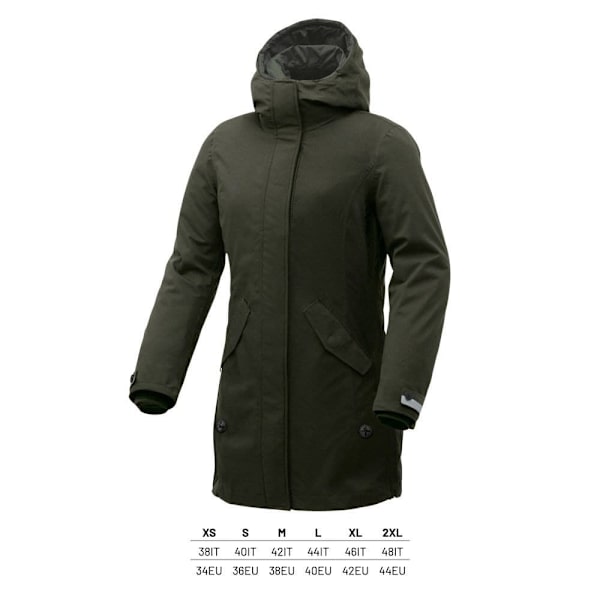 Tucano Urbano Parkas Magic 2 In 1 Grönt L Kvinna