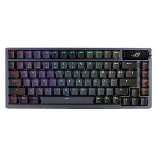 Asus Gaming Trådløst Mekanisk Tastatur Rog Azoth Transparent German QWERTZ Metallic