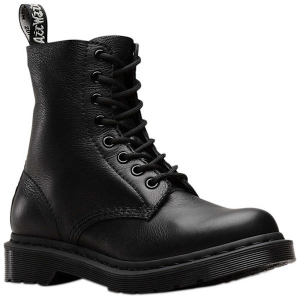 Dr Martens Støvler Pascal Mono 8 Eye Virginia Sort EU 36 Kvinde