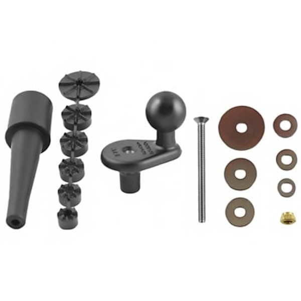 Ram Mounts Stöd Motorcycle Stem Base With 1´´ Diameter Ball Flerfärgad