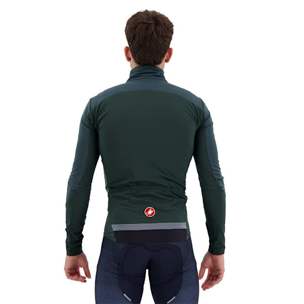 Castelli Beta Ros Jacka Grönt XL Man