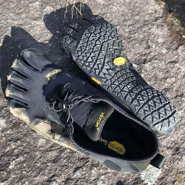 Vibram Fivefingers Trail Løbesko V Alpha Sort EU 40 Mand