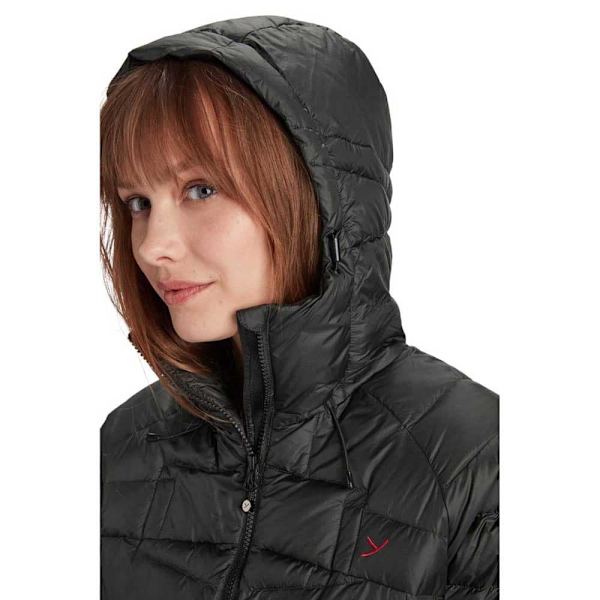 Nordisk Frakke Mimi Short Down Sort 2XL Kvinde