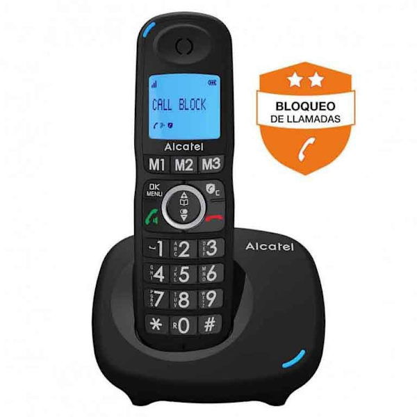 Alcatel Trådløs Fastnettelefon Dect Xl535 Sort