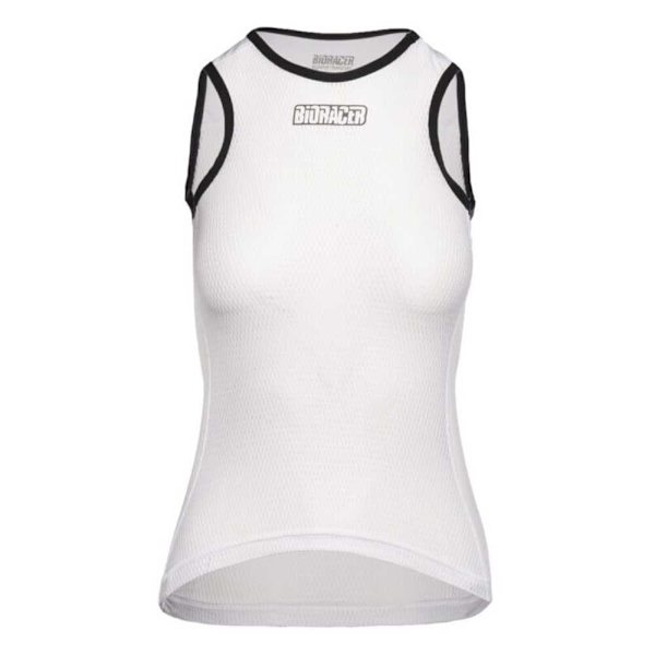Bioracer Ns Ærmeløs Baselayer Hvid XL Kvinde