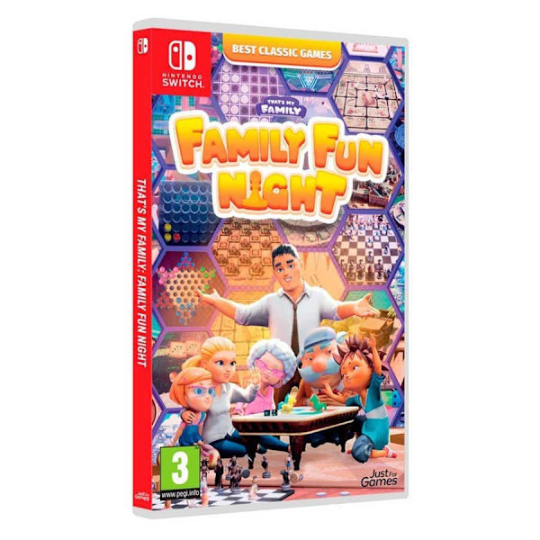 Just For Games Switch That´s My Family Family Fun Night Flerfarvet
