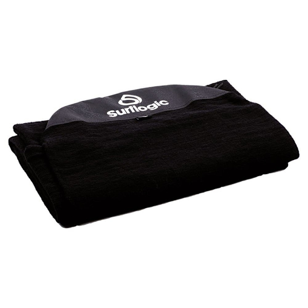 Surflogic Dække Stretch Longboard Sort 9´2