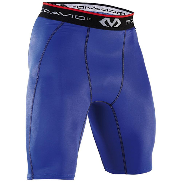 Mc David Compression Lyhyet Leggingsit Sininen 2XL Mies