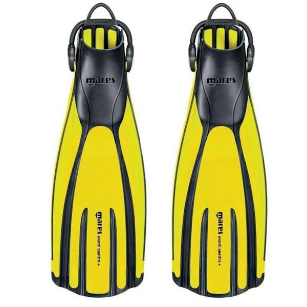 Mares Dykfenor Plana Avanti Quattro Plus Gul EU 41-44