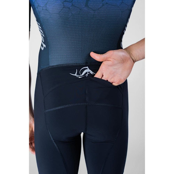 Sailfish Lyhythihainen Trisuit Aerosuit Perform Sininen XS Mies