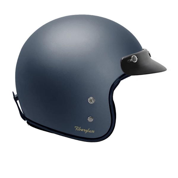 Garibaldi G02x Fiberglass öppen Hjälm Blå S