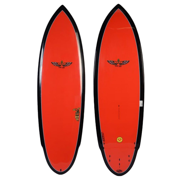 Boardworks Surffilauta Von Sol Shadow 5´7´´ Punainen 170.2 cm