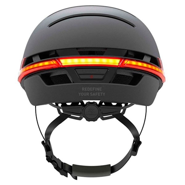 Livall Urban Hjelm Med Bremseadvarsels-led Bh51m Neo Sort L