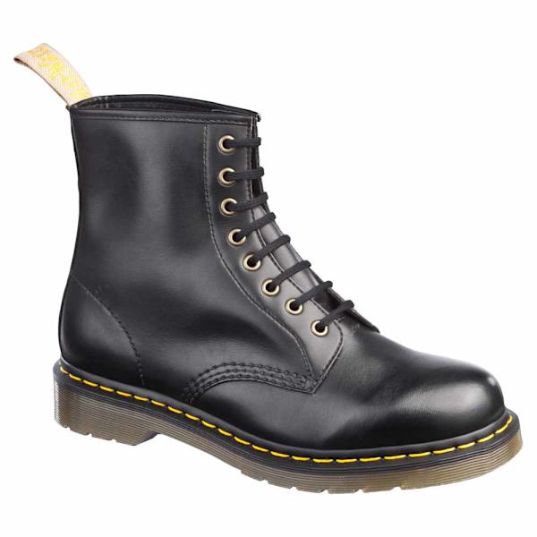 Dr Martens 1460 Vegan Felix Rub Off Støvler Sort EU 37 Mand