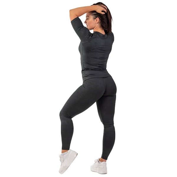 Nebbia Leggings Hög Midja Python Snakeskin 407 Svart L Kvinna