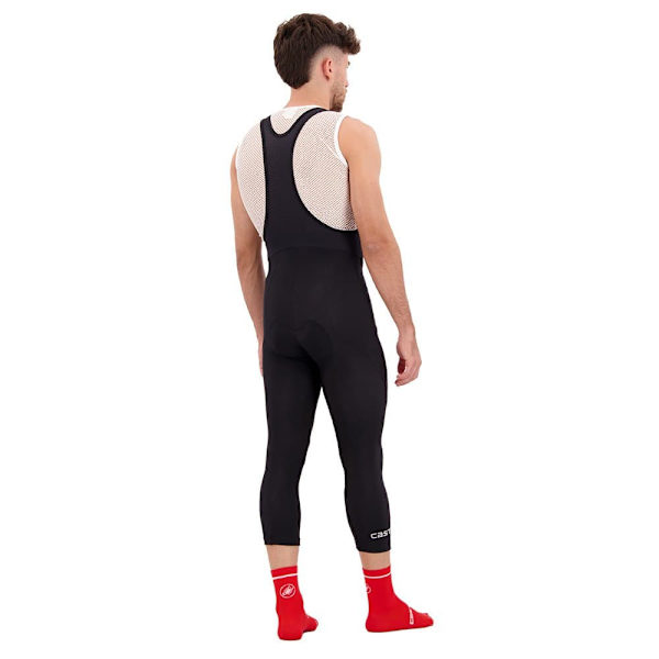 Castelli Entrata Thermal 3/4 Haklapp Trikåer Svart XL Man