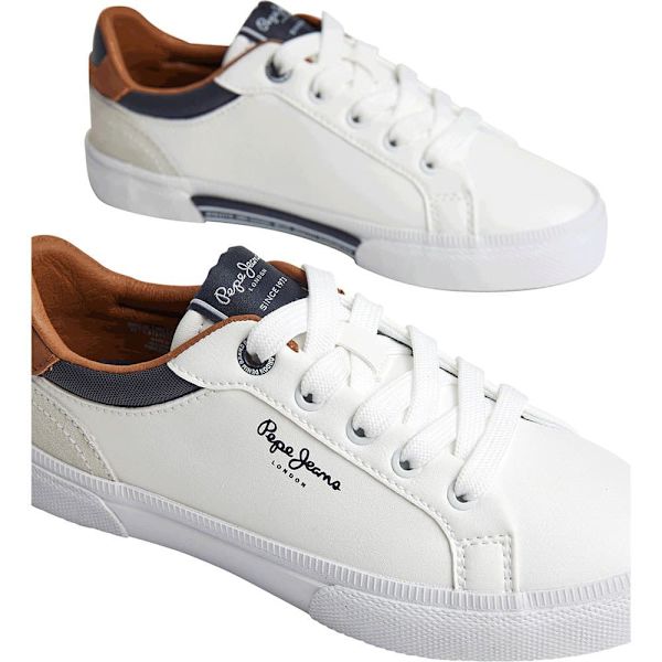 Pepe Jeans Utbildare Kenton Court B Vit EU 32 Pojke