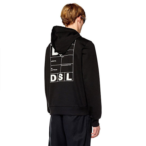 Diesel Luvtröja Ginn K35 Svart XL Man