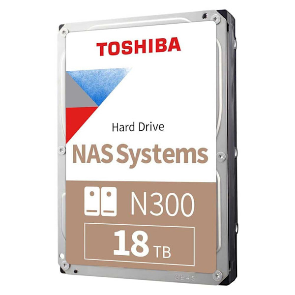 Toshiba Hårddisk Kör Bulk N300 3.5´´ 18tb Durchsichtig