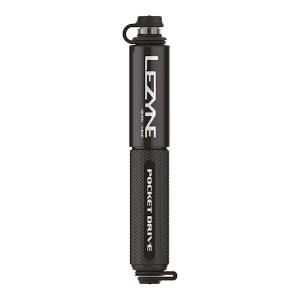 Lezyne Mini Pumpe Pocket Drive Sort 160 Psi