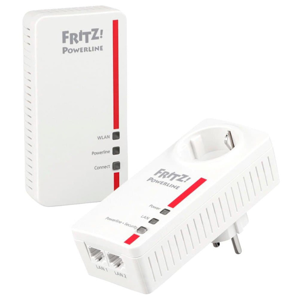 Avm Plc Adapter Fritz!powerline 1260e Set Hvid