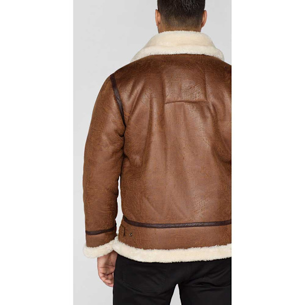 Alpha Industries B3 Fl Jakke Brun 2XL Mand