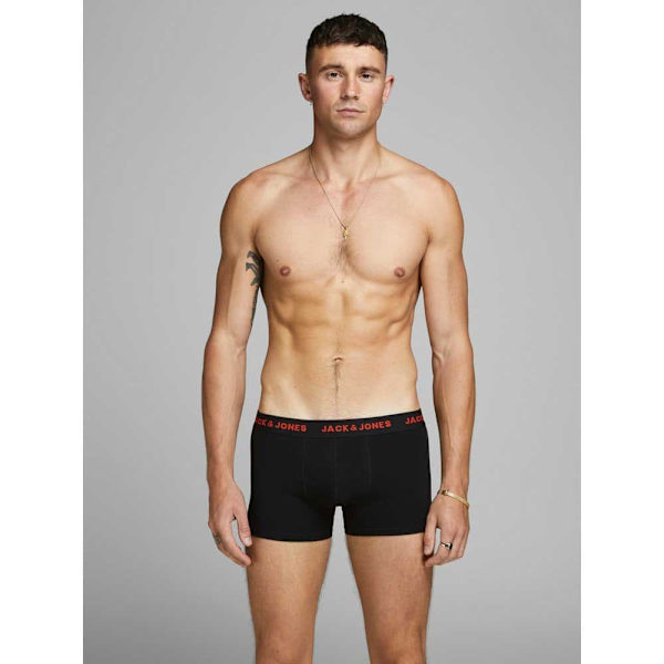 Jack & Jones Bokser Basic 7 Enheder Sort XL Mand