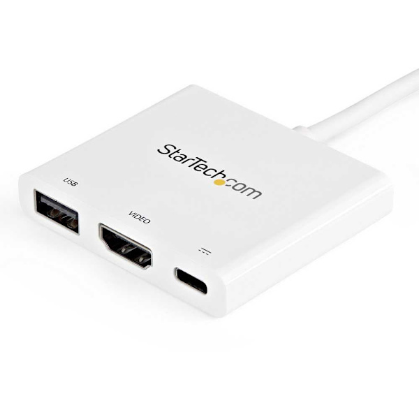Startech Hub Usb C To Hdmi 4k Port Replicator Hvid