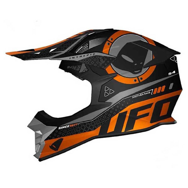 Ufo Intrepid Offroadhjelm Sort L