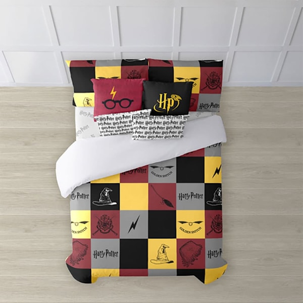 Play Fabrics Hogwarts Pictures Täcke 200x200 Cm 120 Cm