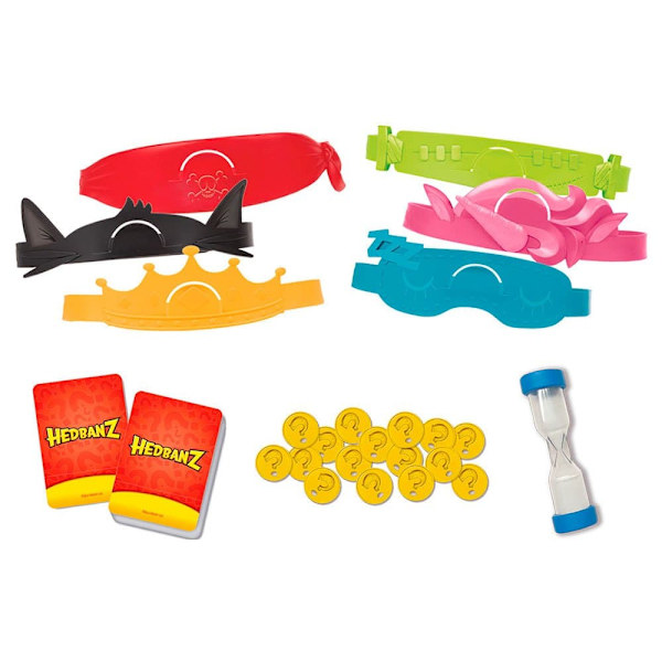 Bizak Hedbanz-lautapeli Monivärinen