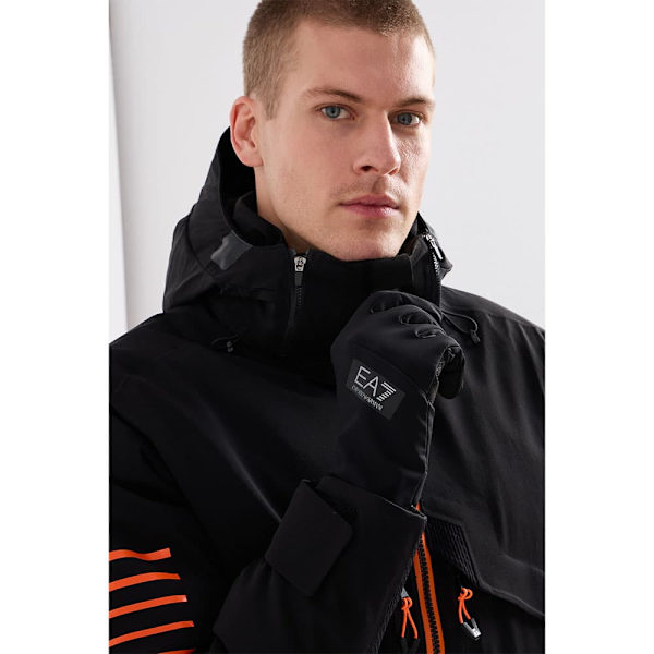 Ea7 Emporio Armani Train Softshell Handsker Sort L Mand