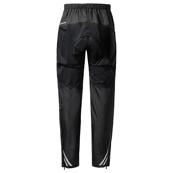 Vaude Bike Kuro Rain Bukser Sort M Mand