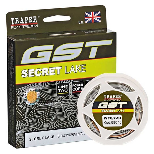 Traper Fly Gst Secret Lake S3 Fluefiskesnøre 32 M Transparent Line 6 / 7