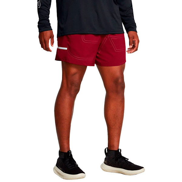 Under Armour Baselinche Pro 5inchch Shortsit Punainen 2XL Mies