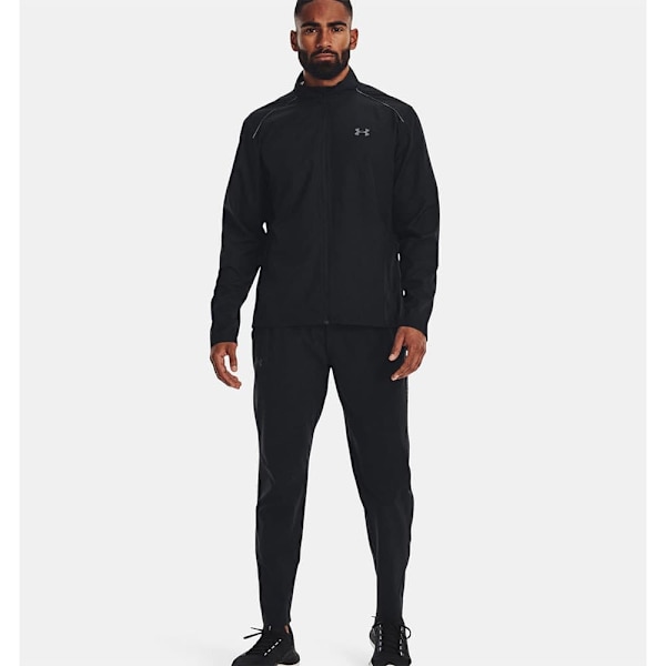 Under Armour Regnjakke Storm Run Sort XL Mand