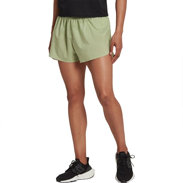 Adidas Shorts Adizero Split 3´´ Grönt L Kvinna