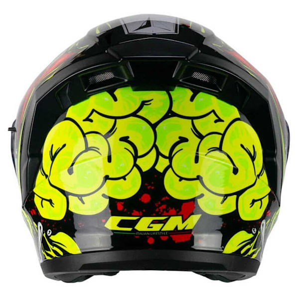 Cgm 127x Deep Freaker åben Hjelm Sort M
