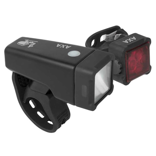 Axa Lys Sæt Niteline T4-r Led Usb Sort