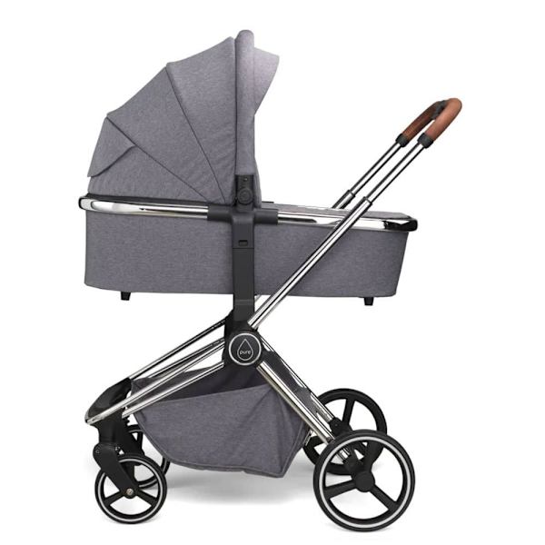 Mee-go Barnvagn Pure 2 In 1 Grå
