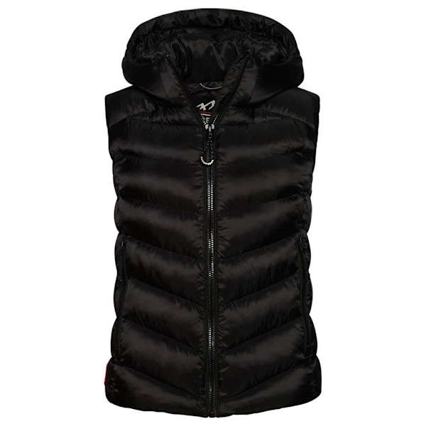 Superdry Dunväst Fuji Padded Svart 2XS Kvinna