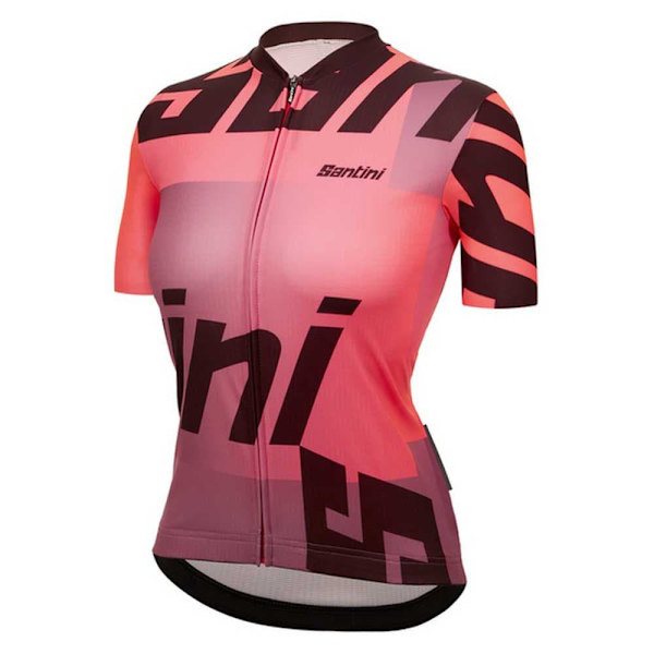Santini Karma Logo Kortärmad Tröja Rosa XS Kvinna