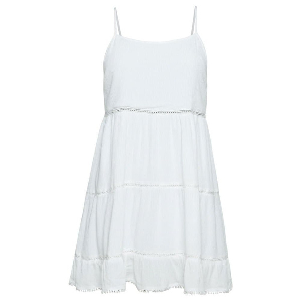 Superdry Pukeutua Vintage Mini Beach Cami Valkoinen L Nainen