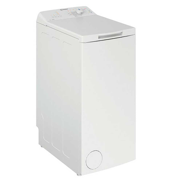 Indesit Btwl60400spn Topbetjent Vaskemaskine Transparent 6 kg / EU Plug Hvid
