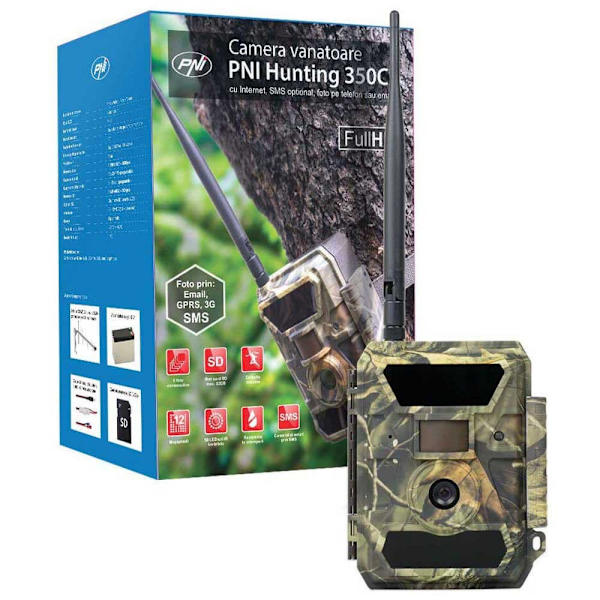 Pni Kamera Hunting 350c 1080p 3g Kanssa Yö Näkemys Vihreä