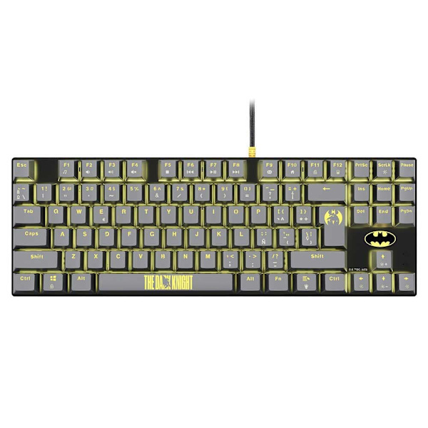 Fr-tec Gaming Tastatur Dc Batman Sort Sort, Gul