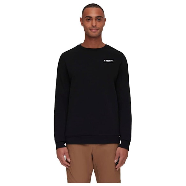 Mammut Langærmet T-shirt Med Rund Hals Core 1862 Sort L Mand