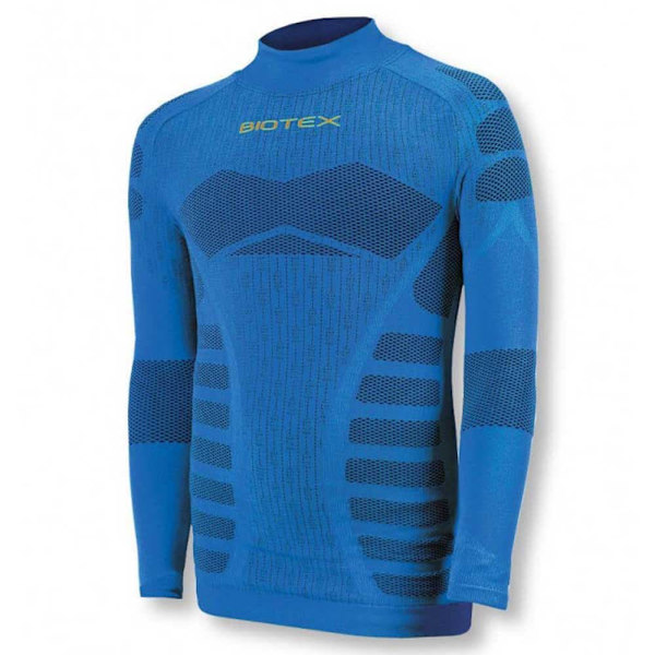 Biotex Warm Effect Thermal 3d Långärmad Baslager Blå 7-10 Years Pojke