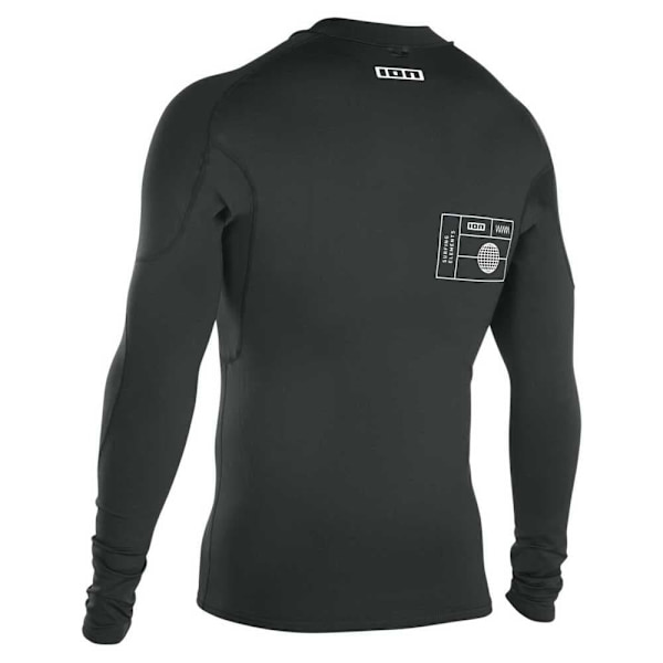 Ion Langærmet Rashguard Thermo Top Sort L